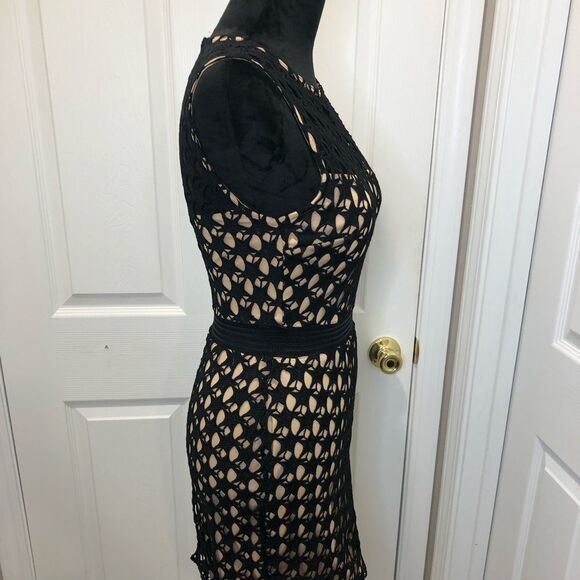 City Studio black star netting bodycon mini dress size 5 - Picture 9 of 11